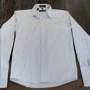 Viero Richi Blue Dress Shirt Size 12